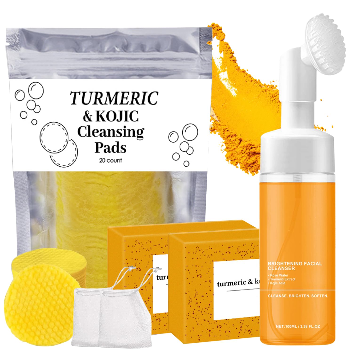 BCBU Curcuma - Lavage visage: douceur et hydratation quotidienne