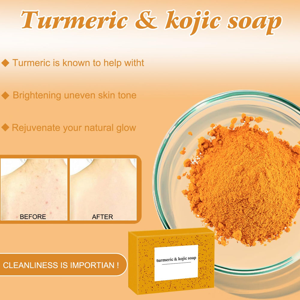 BCBU Curcuma - Savon au curcuma: nourrissant et hydratant durable