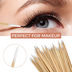 Bcowos application précise: coton-tiges pour maquillage.