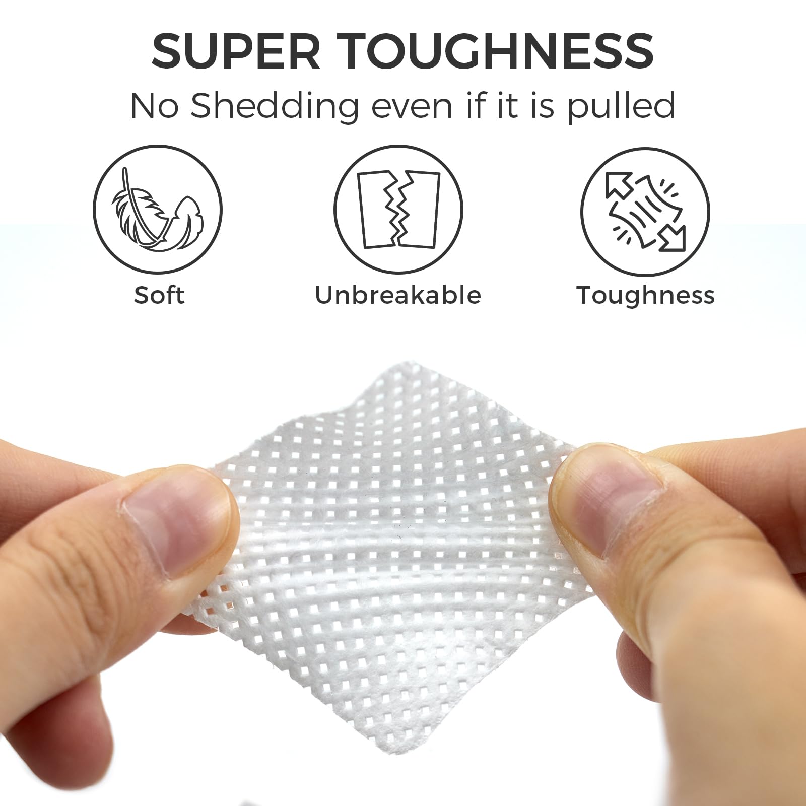 Lingettes BCOWOS dissolvant polyvalentes pour enlever vernis et gels rapidement.