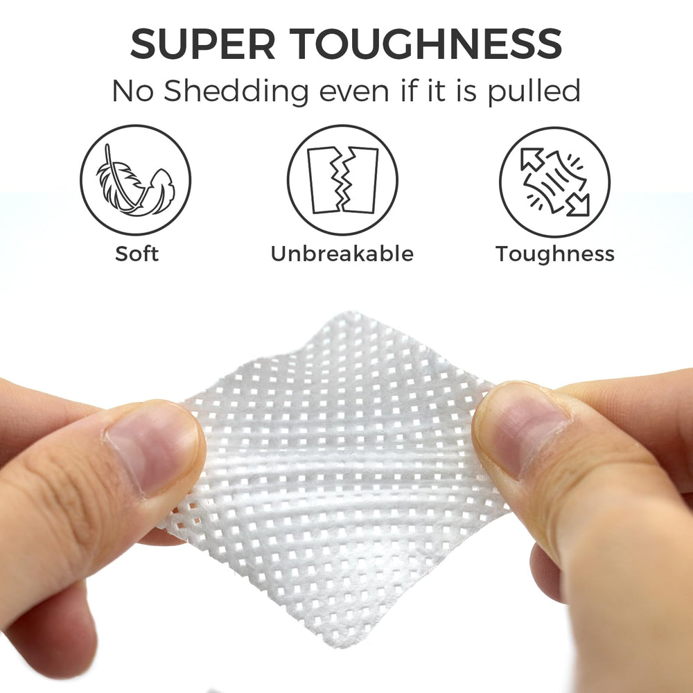 Lingettes BCOWOS dissolvant polyvalentes pour enlever vernis et gels rapidement.