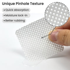 Lingettes BCOWOS polyvalentes pour visage et cils, usage domestique ou en salon.