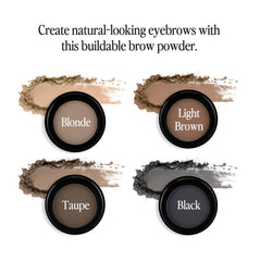 Finition duveteuse pour des sourcils fournis et naturels.