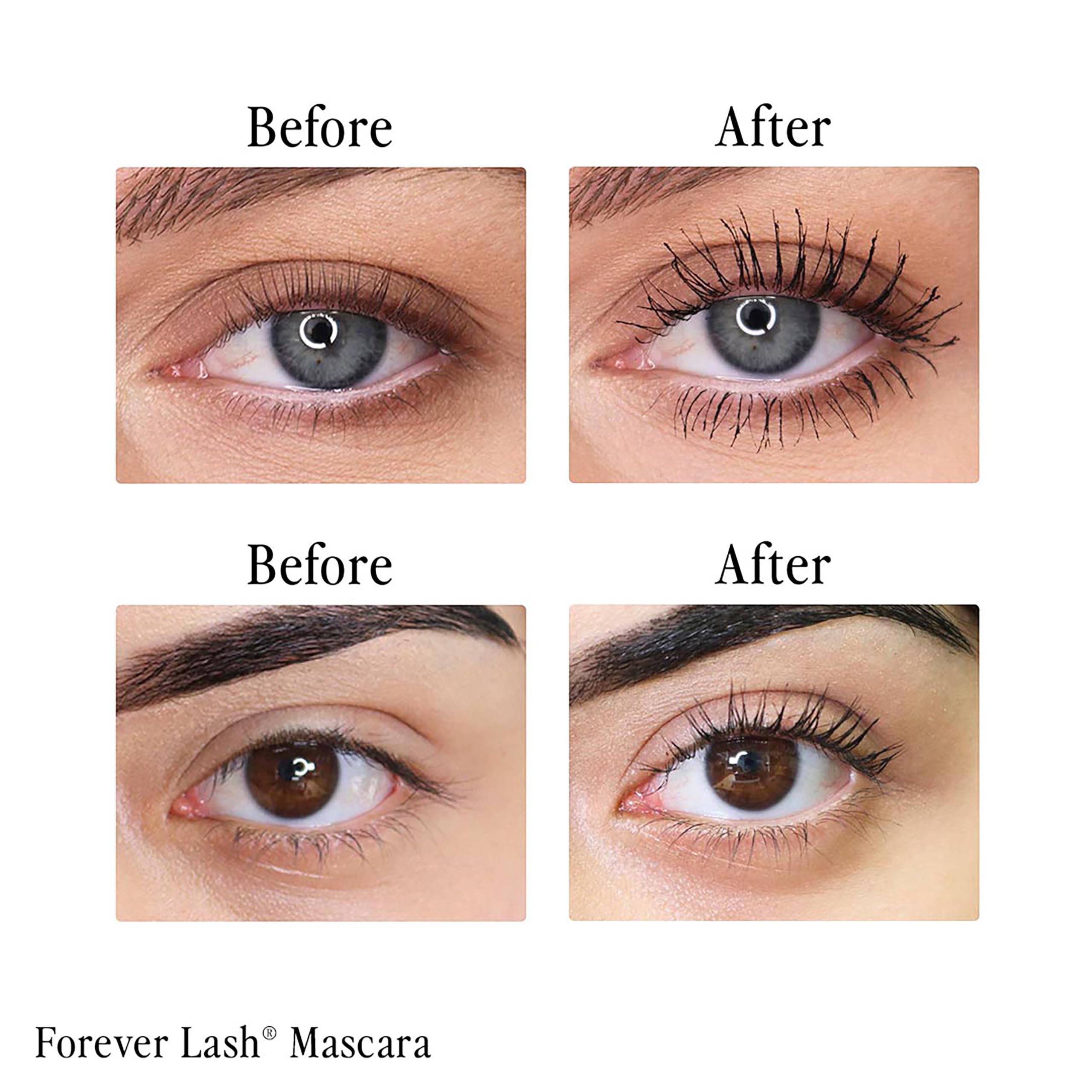 bdb Forever Lash Mascara – effet allongement visible sur chaque cil.