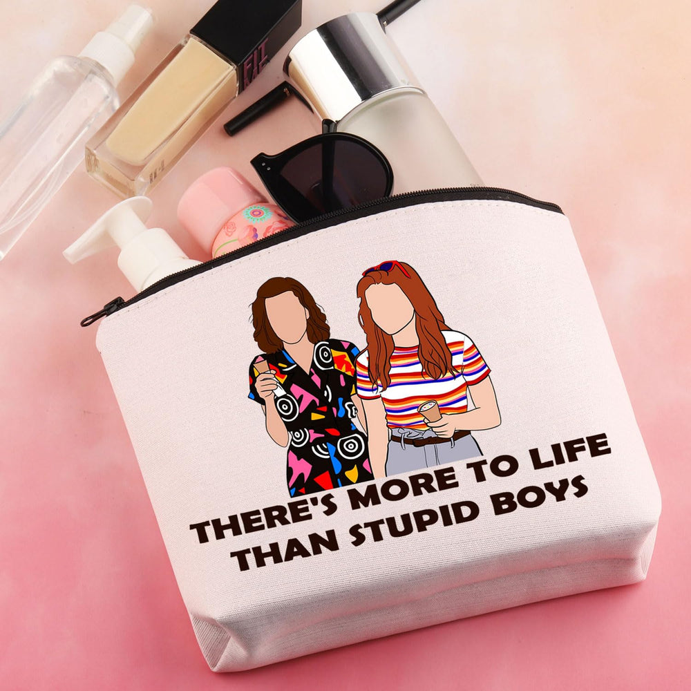 BDPWSS sac maquillage polyvalent voyage pour mascara, rouge à lèvres et téléphone