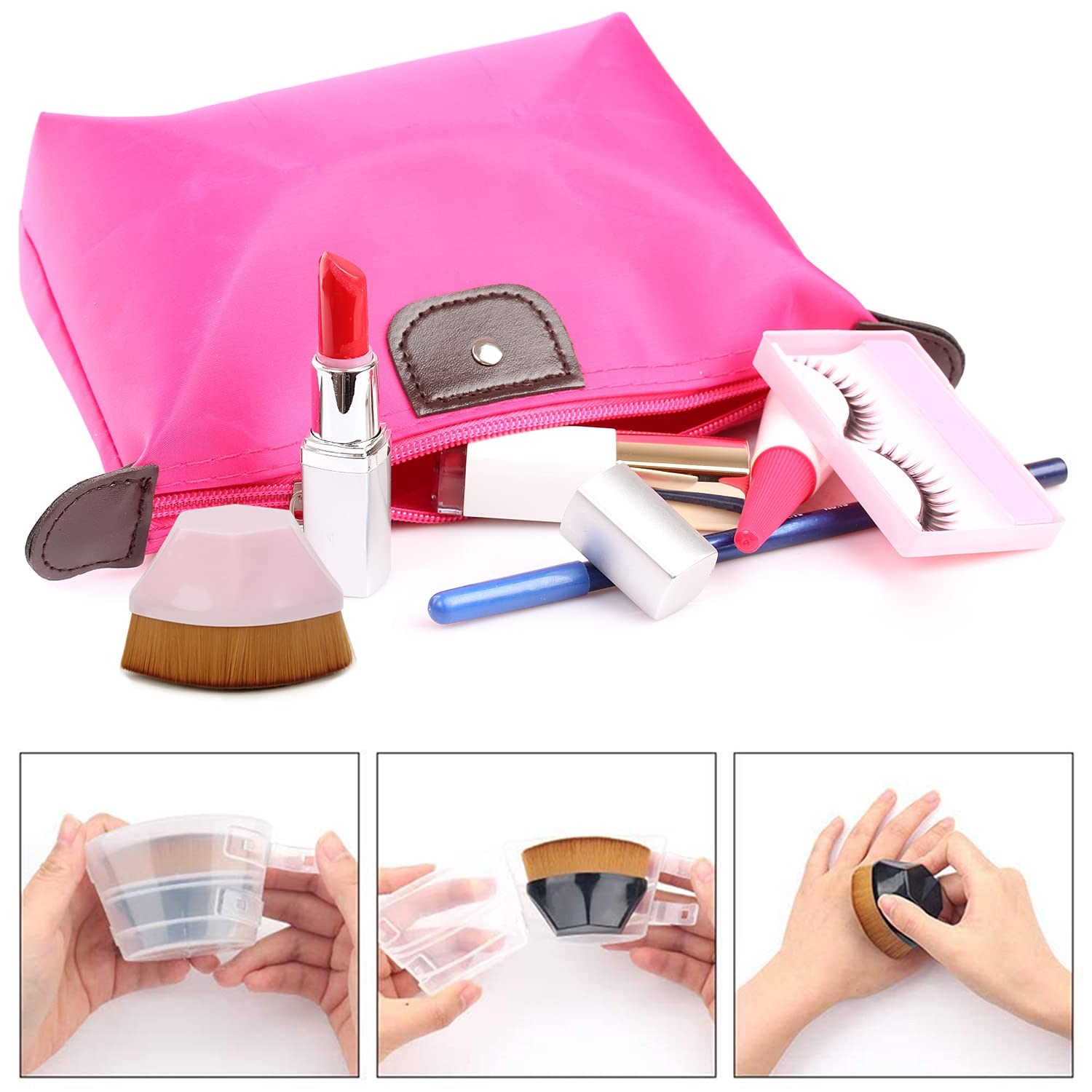 BEAHOT ensemble pinceaux maquillage, idéal pour tous types de produits.