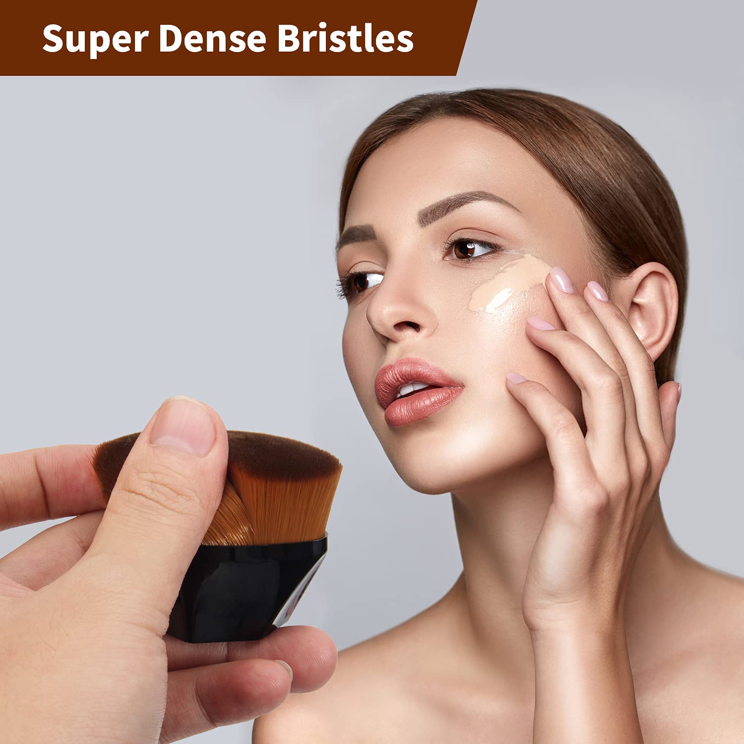BEAHOT pinceau détails nez et bouche pour contours nets.