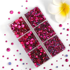 BEADSLAND Strass rose fluo détail pierres SS6-SS10 parfaites pour décor précis.