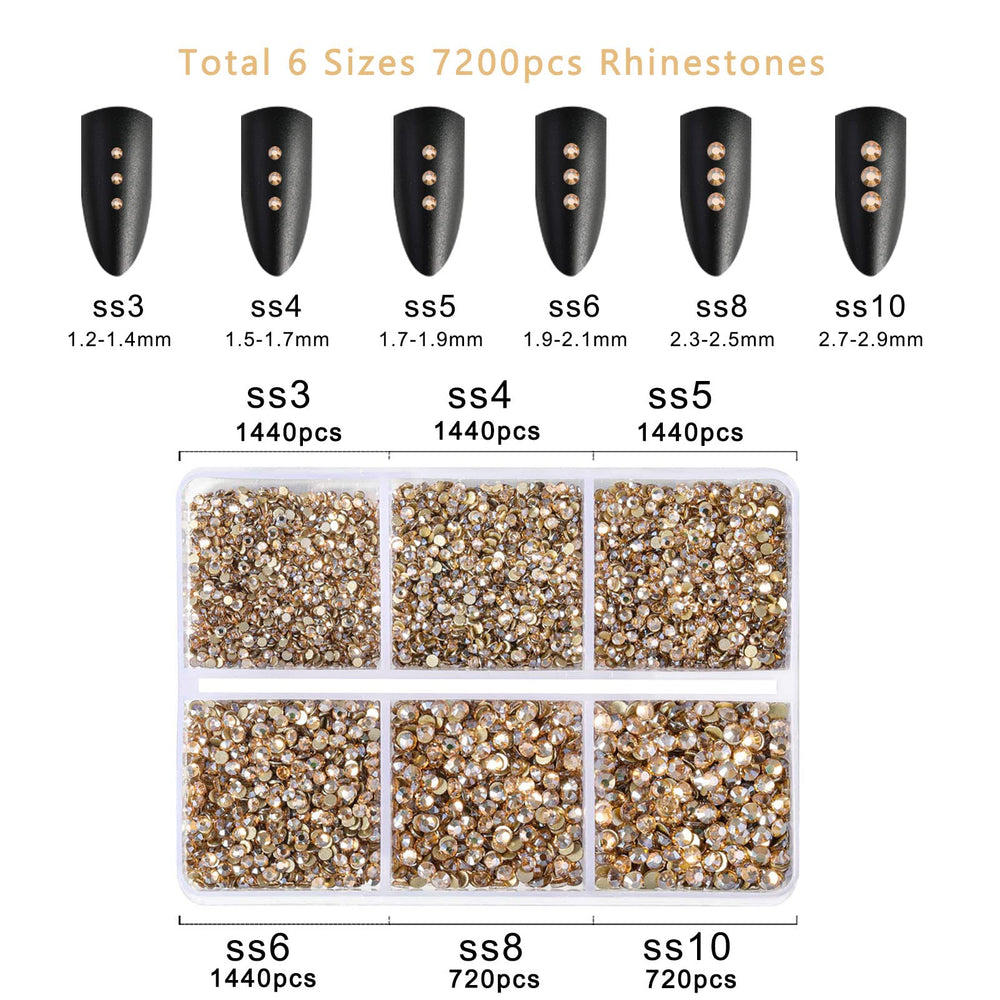 BEADSLAND Pinceau-cire pratique pour poser les strass avec précision