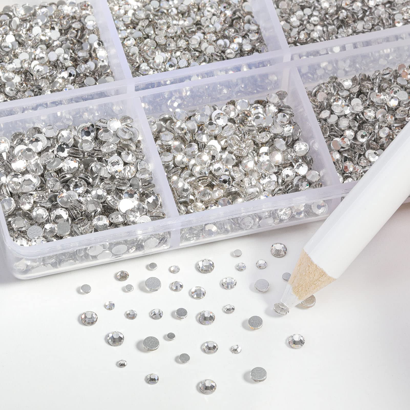 BEADSLAND strass cristal tailles SS8-SS10 prêt à l'emploi.