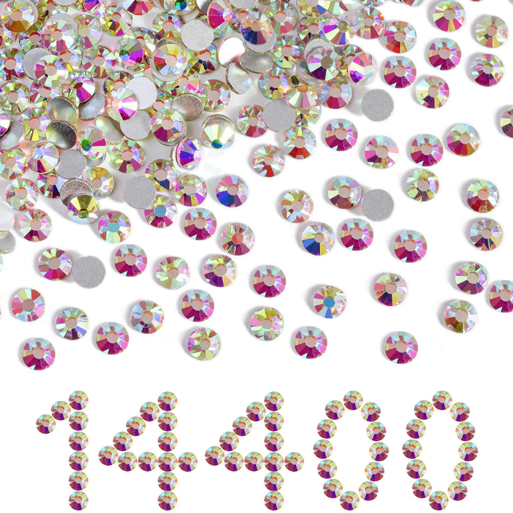 BEADSLAND strass flatback SS16 AB, brillant pour ongles et décor vestimentaire.