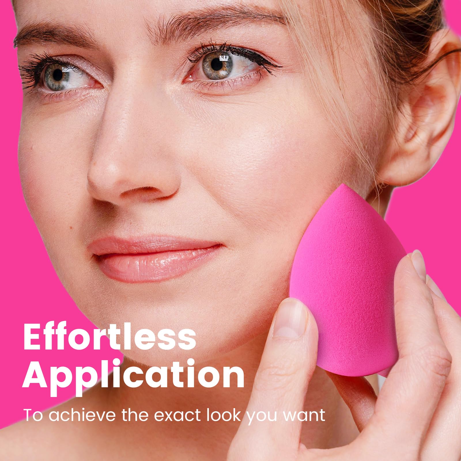 Éponge BEAKEY pointe précision pour les contours.