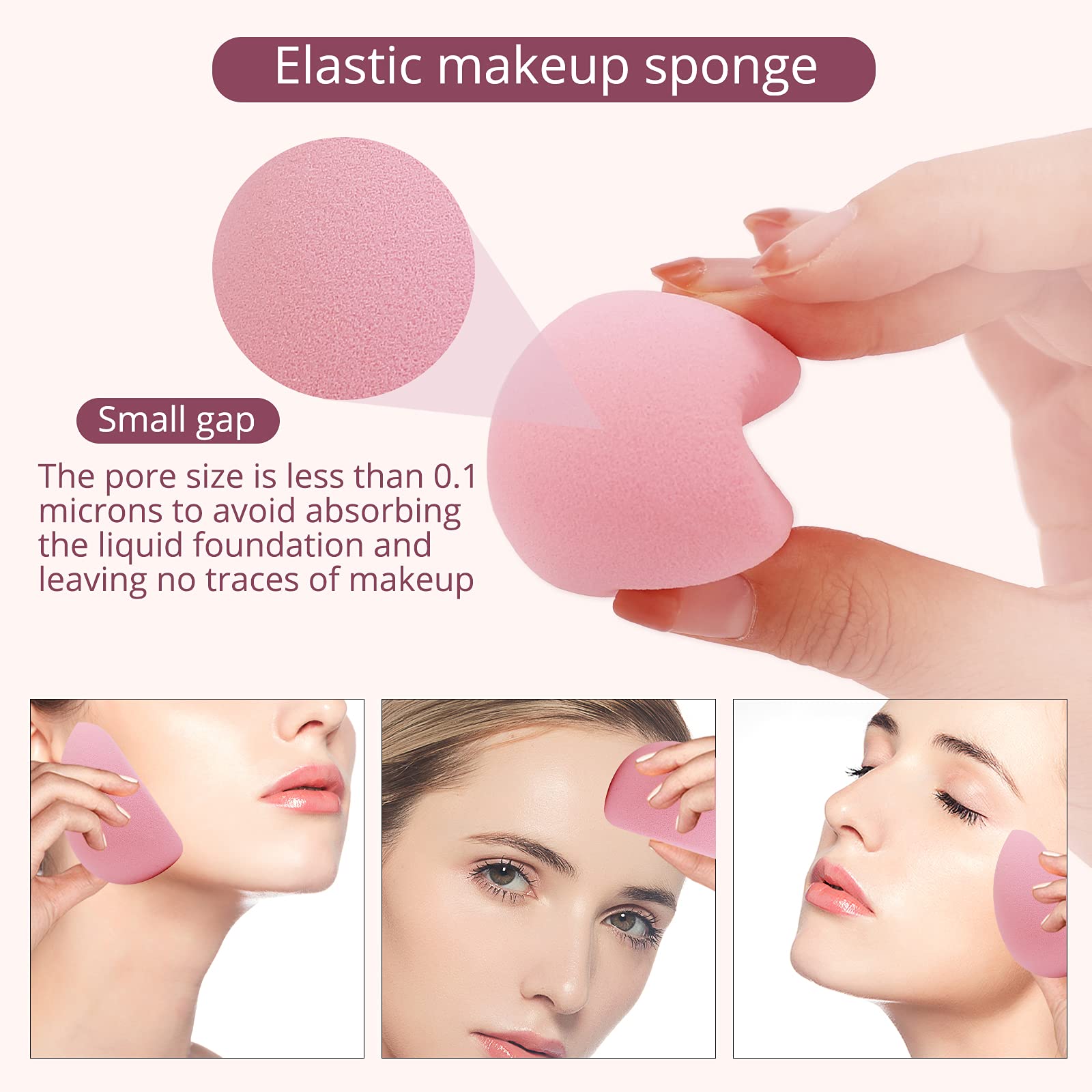 BEAKEY Flat Duo absorbe peu le produit pour une meilleure couverture.