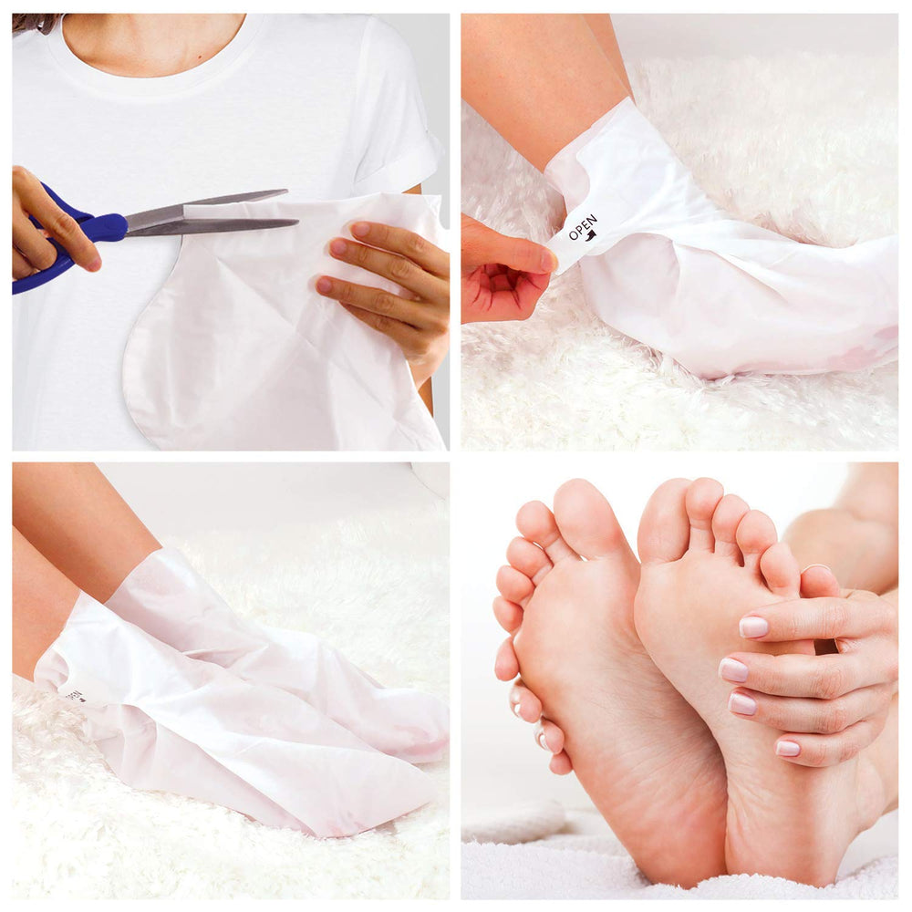 Bealuz pack deux paires pieds pratique pour toute la famille