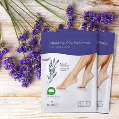 Bealuz pieds plus doux après exfoliation, peau plus lisse