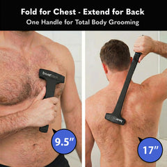Garde de sécurité pivotant Bearback évite les coupures et irritations.