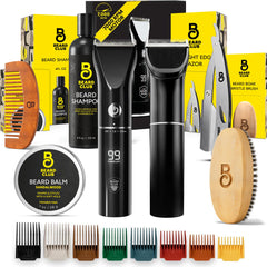 Beard Club coffret barbe complet prêt à offrir pour le soin quotidien.
