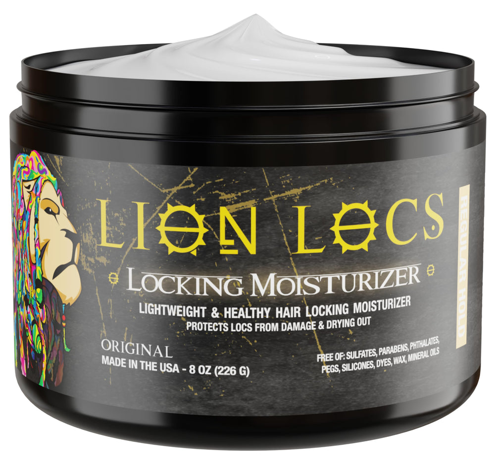 Beard Gains Lion Locs – Bouteille 8 oz prête à hydrater les locs