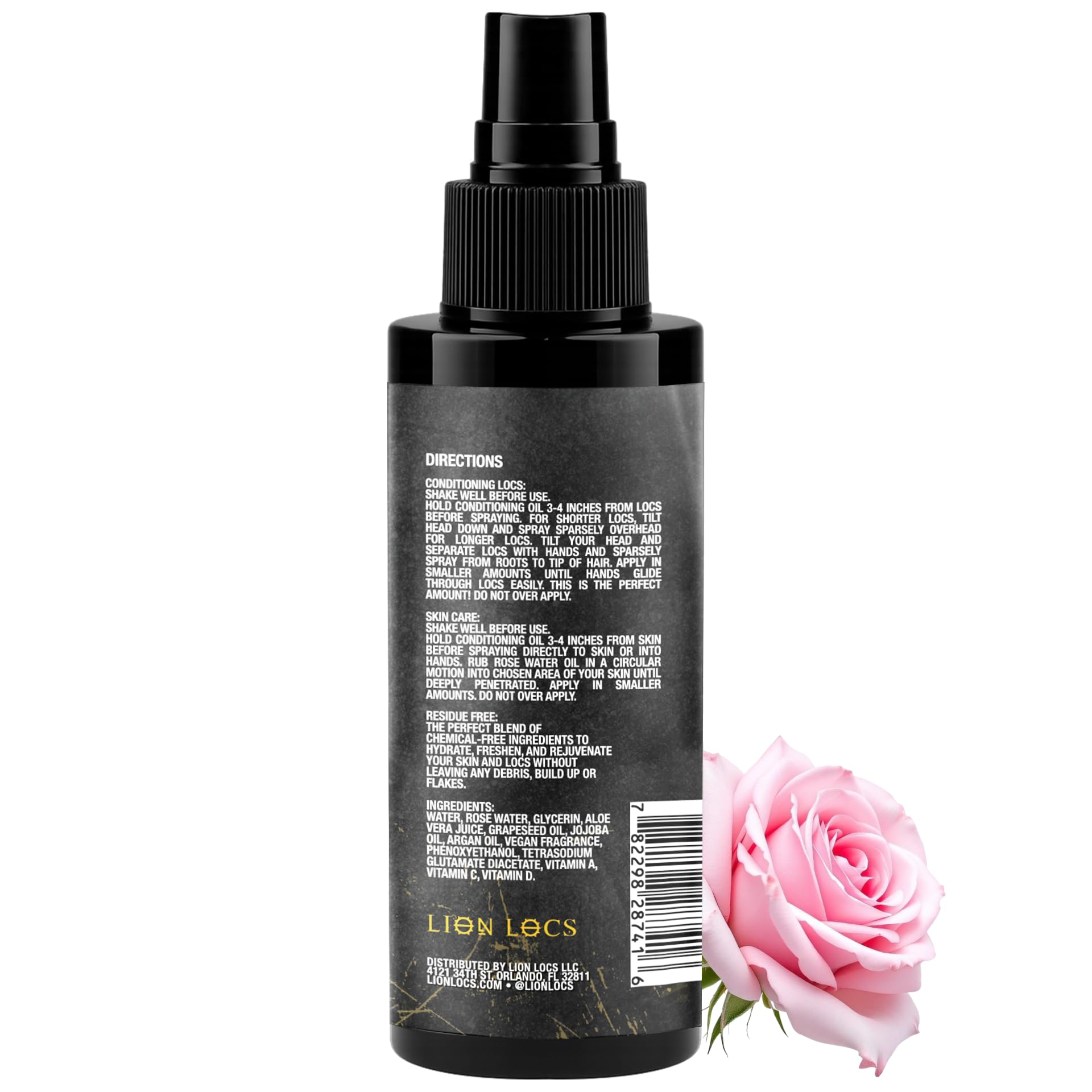 Beard Gains Lion Locs soin quotidien pour locs et peau