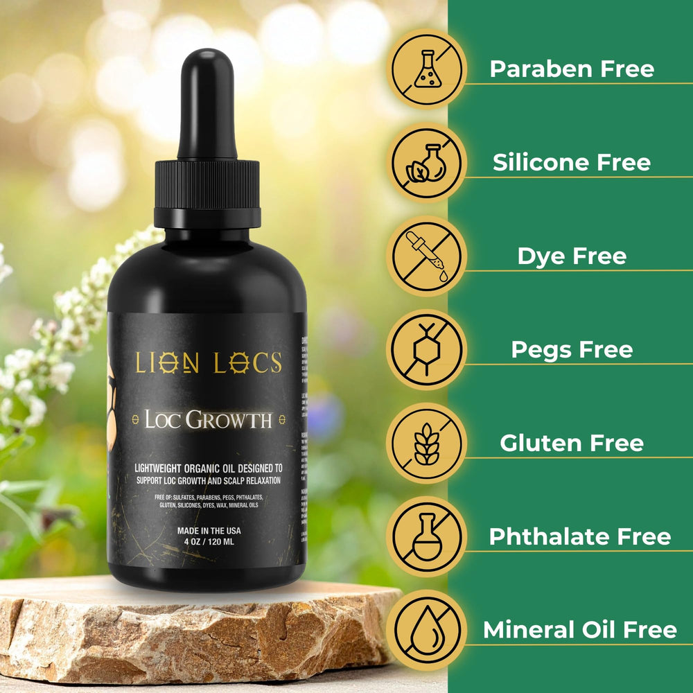 Beard Gains Lion Locs — Formule naturelle sans produits chimiques