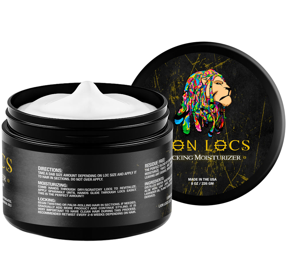 Beard Gains Lion Locs – Huile de Jojoba pour cheveux locs