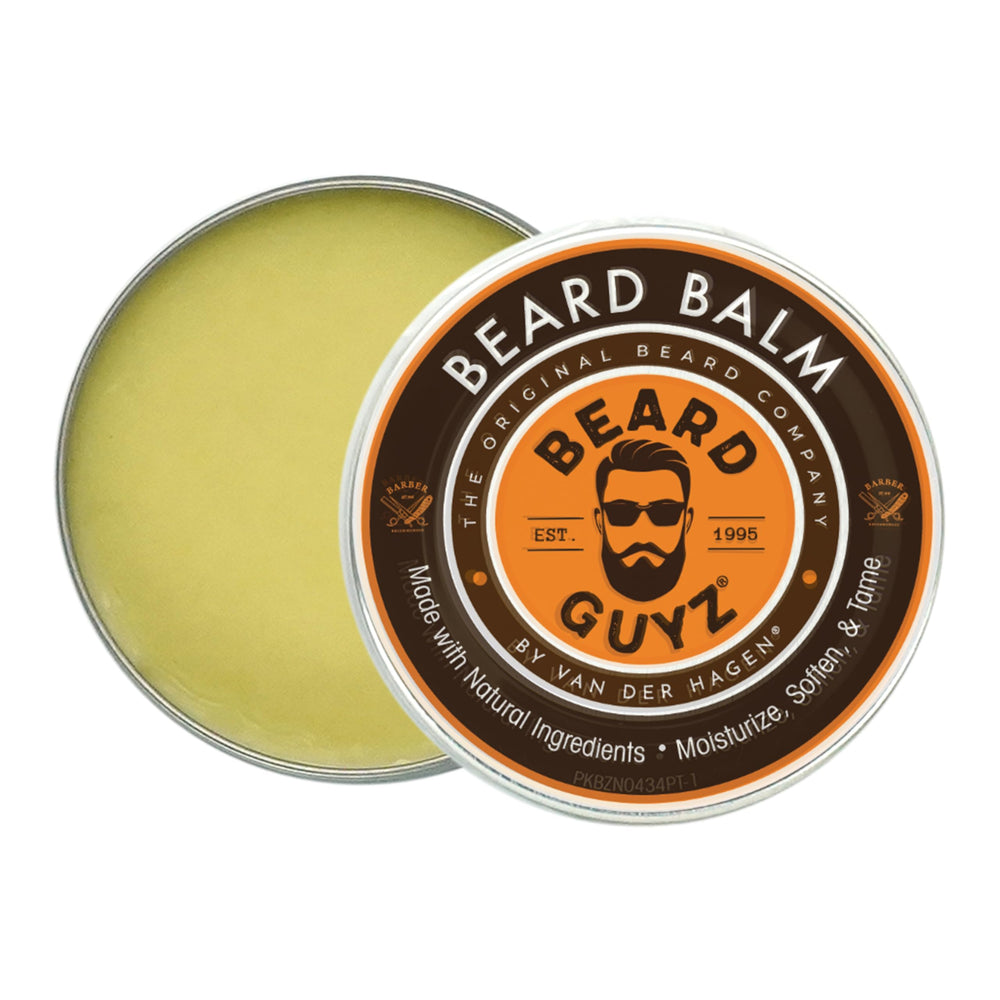 Beard Guyz Baume Barbe : flacon 3 oz pour hydrater et adoucir les poils.