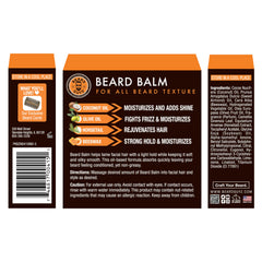 Beard Guyz Baume Barbe : peau sous-barbe hydratée et apaisée.