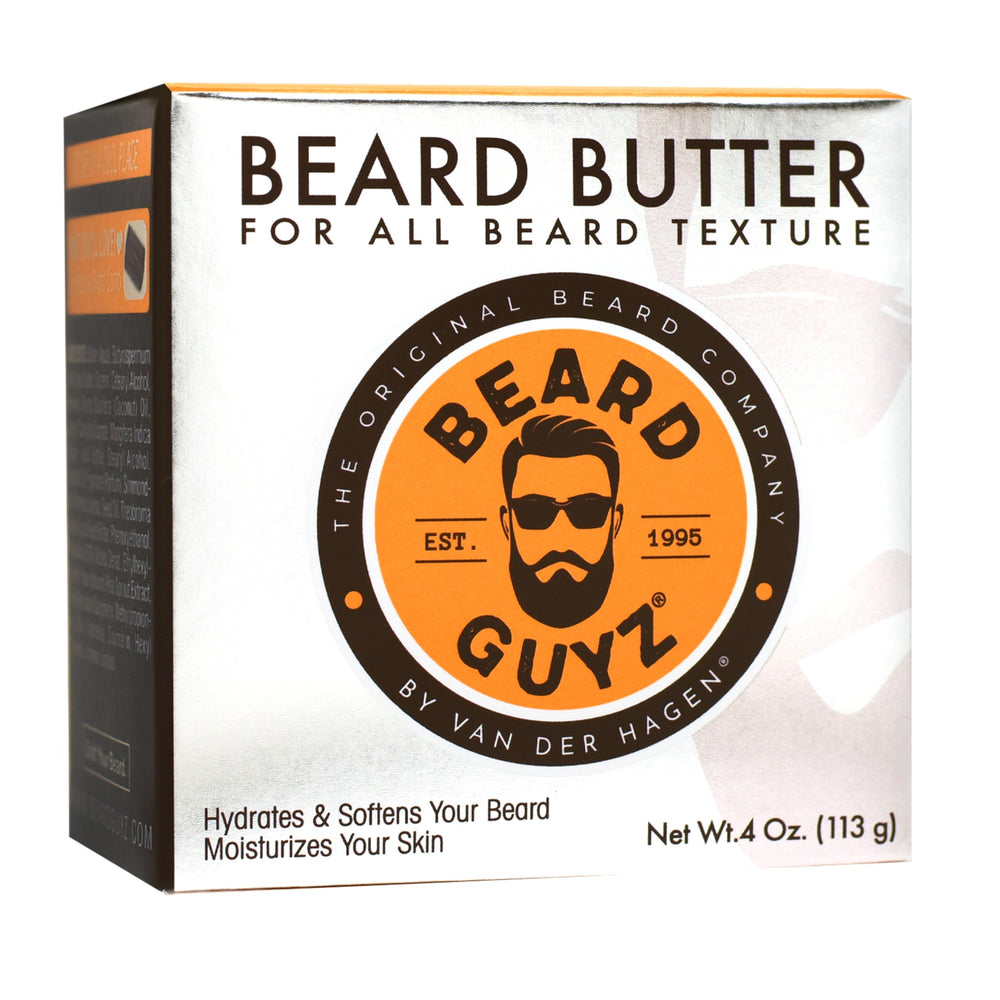 Beard Guyz Beard Butter, texture légère qui nourrit sans gras.