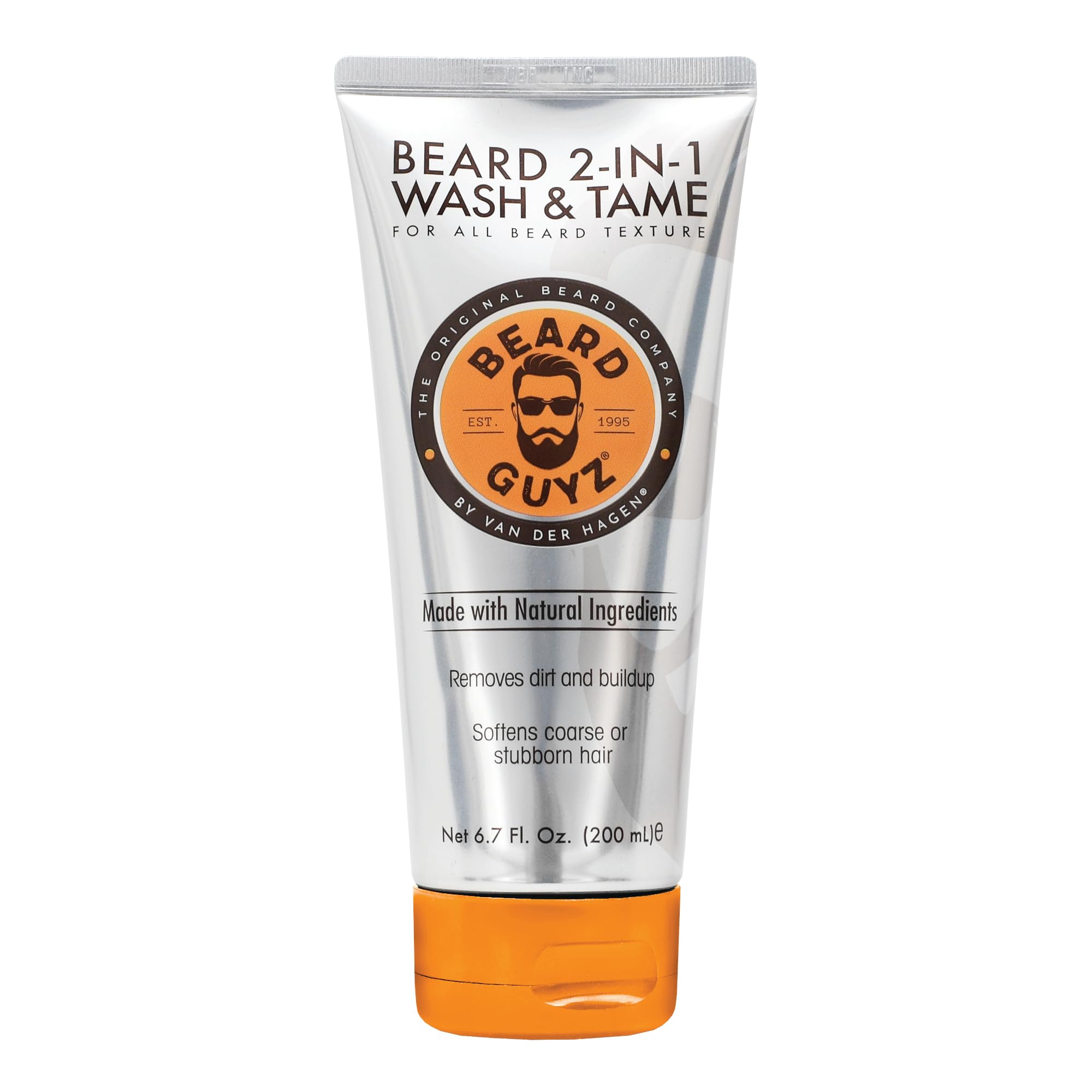 Beard Guyz – Bouteille barbe-douche: nettoyage en profondeur et parfum frais.