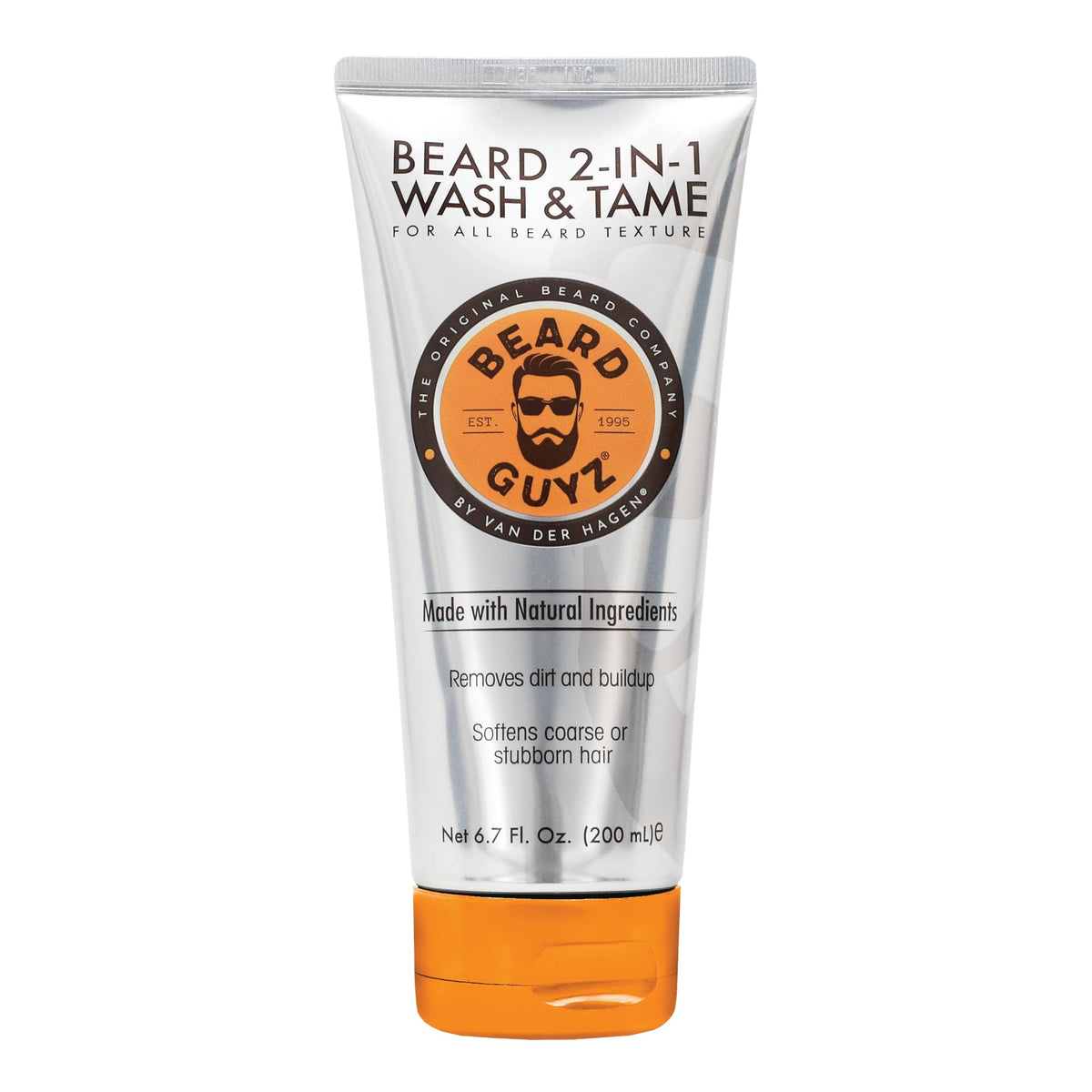 Beard Guyz – Bouteille barbe-douche: nettoyage en profondeur et parfum frais.