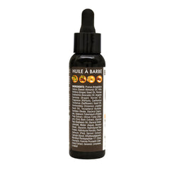 Beard Guyz Huile Barbe composition: huiles nourrissantes et douceur.