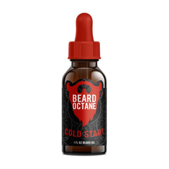 Beard Octane huile barbe – flacon pipette pour hydrater les barbes sèches.