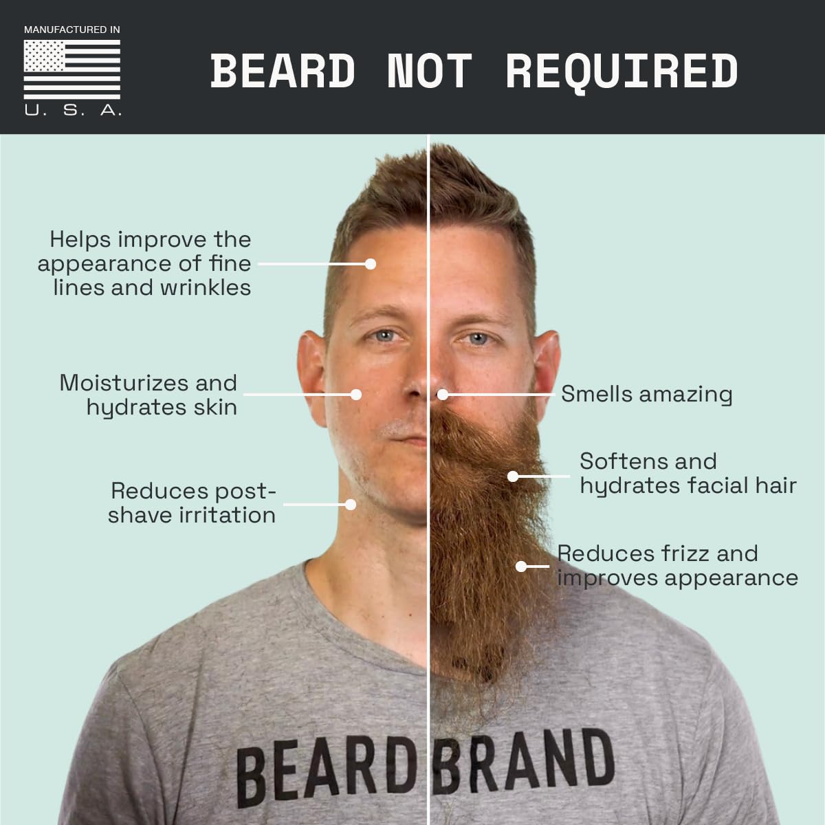 Beardbrand adapte tous types barbes, soin polyvalent pour chaque texture.