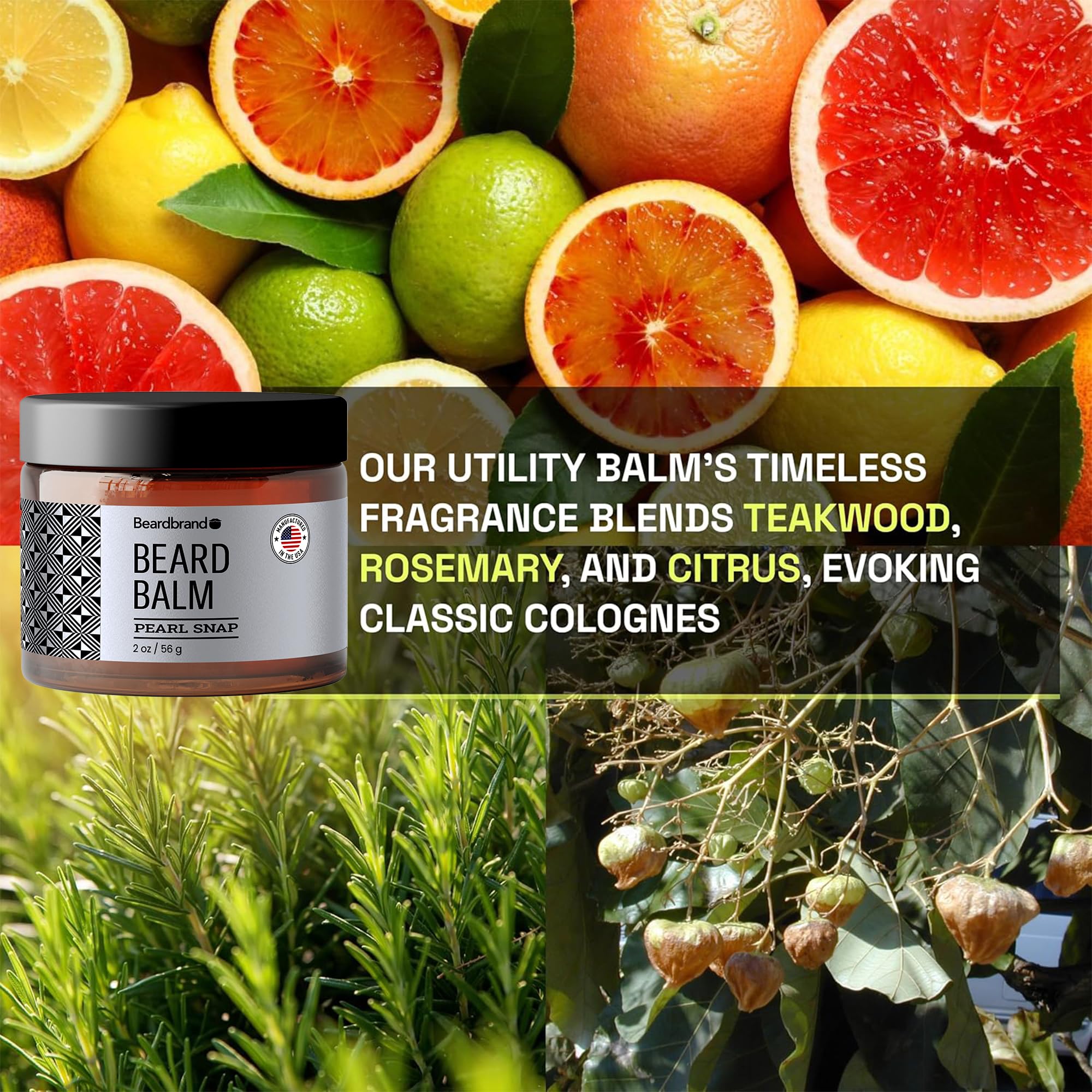 Parfum Perle Snap – notes bois de teck et agrumes