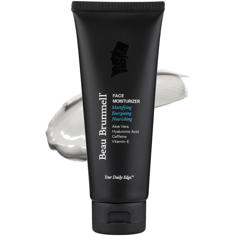Beau Brummell pour hommes: hydratant visage matte en tube pour peau équilibrée