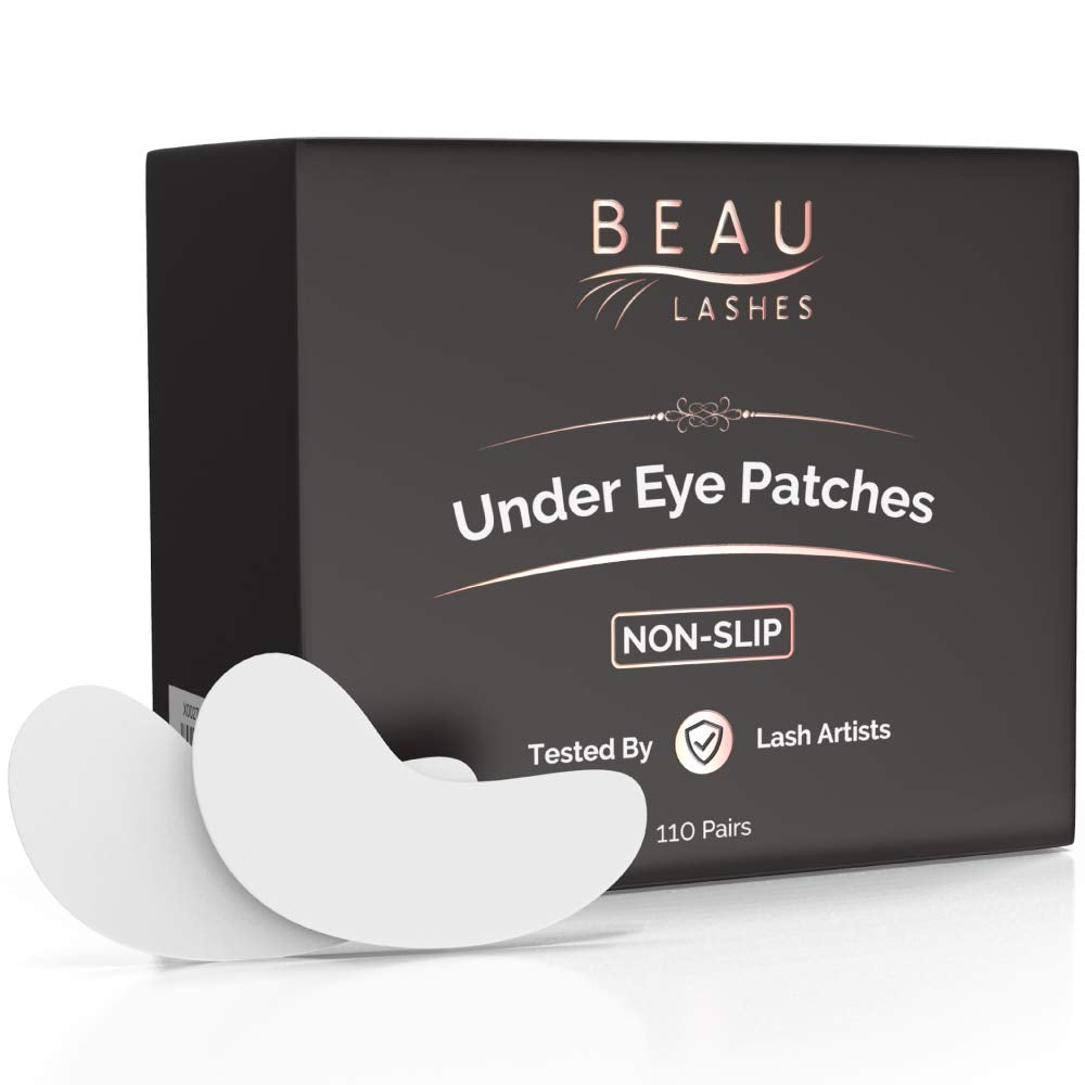 Beau Lashes patch hydrogel yeux avec vitamine C pour hydratation et extensions.