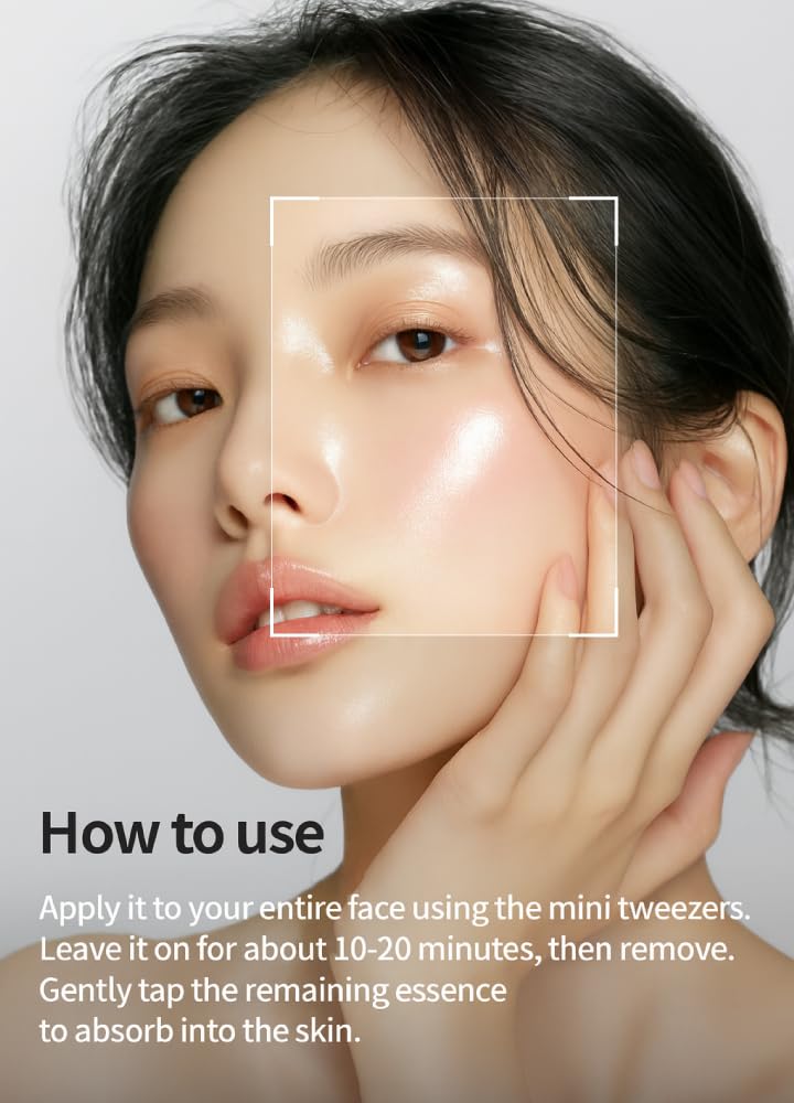Peau hydratée et fraîche après le masque BEAUDIANI.