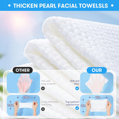Beauntangly lingettes visage sans peluches, nettoyage sans résidu.