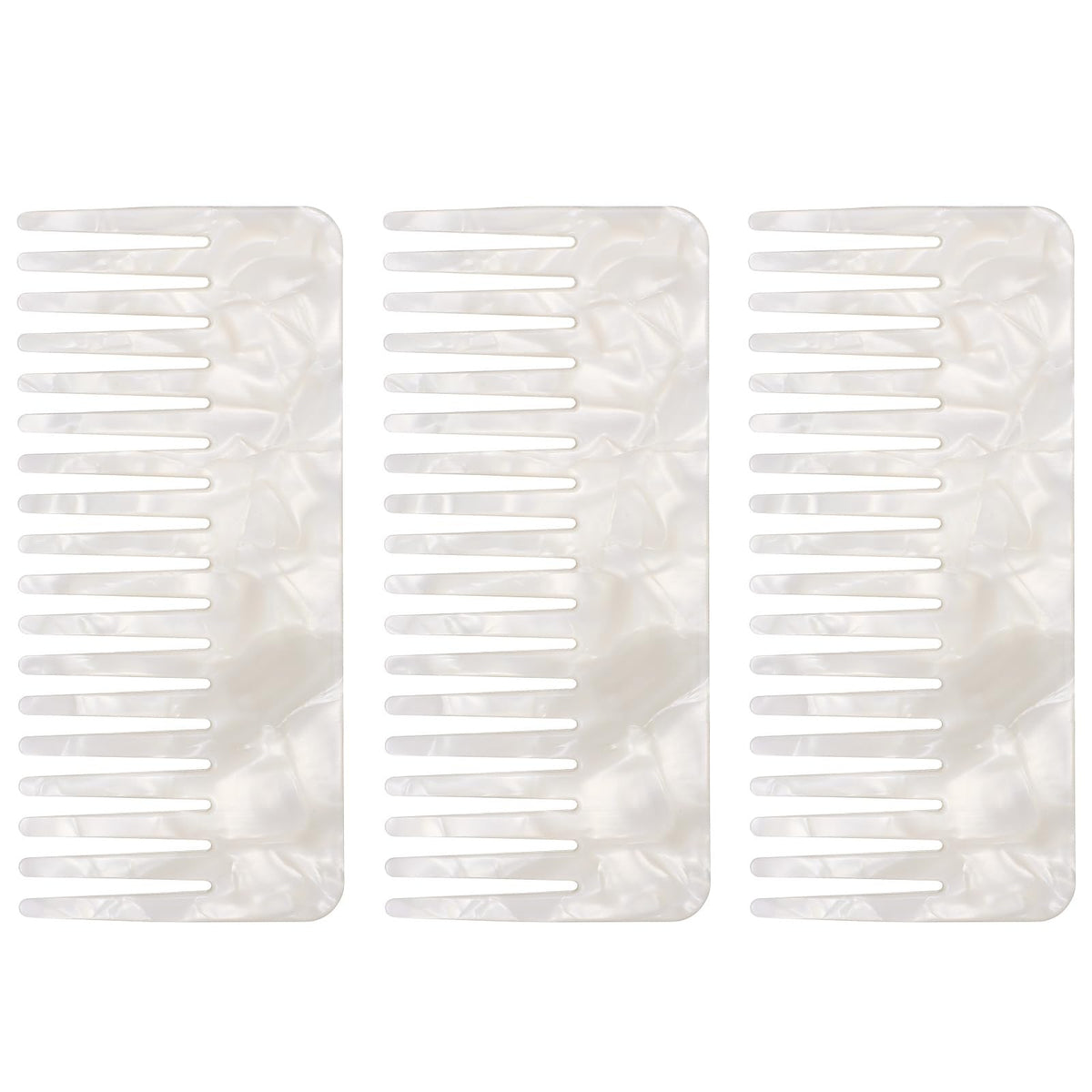 Beaupretty peigne démêlant écailles tortue – ensemble 3 pièces, démêlage en douceur.