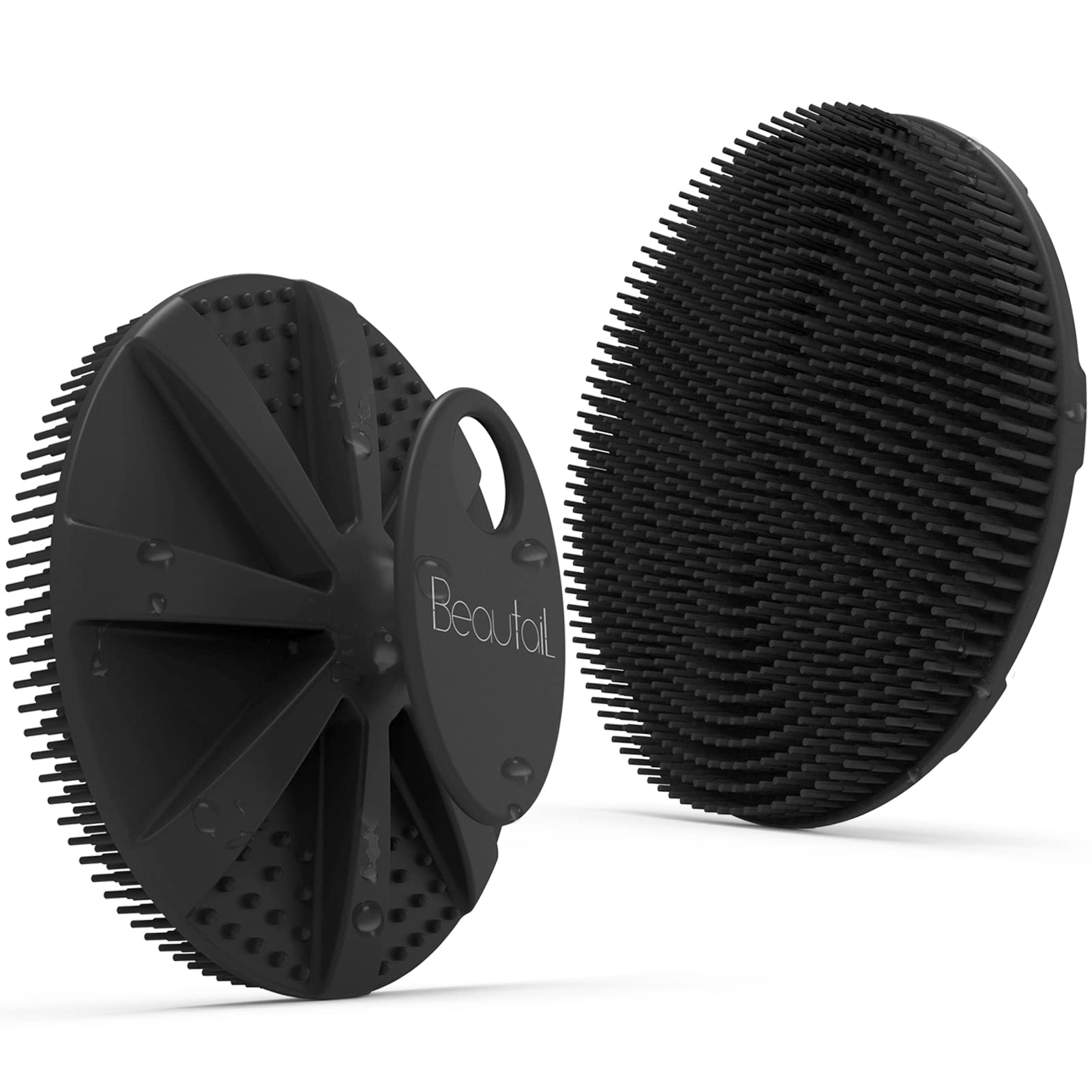 BEAUTAIL brosse silicone corps-douche pour un gommage efficace et hygiénique.