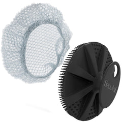 BEAUTAIL gant-corps-silicone-noir pour exfolier en douceur