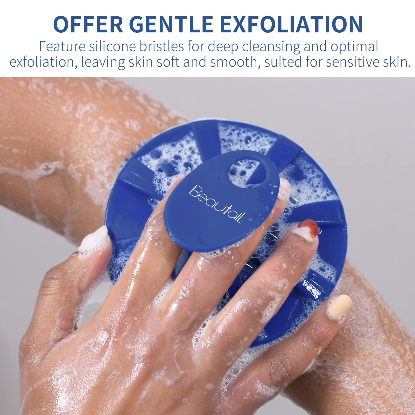 BEAUTAIL Prise en main ergonomique en silicone, pratique et sûre