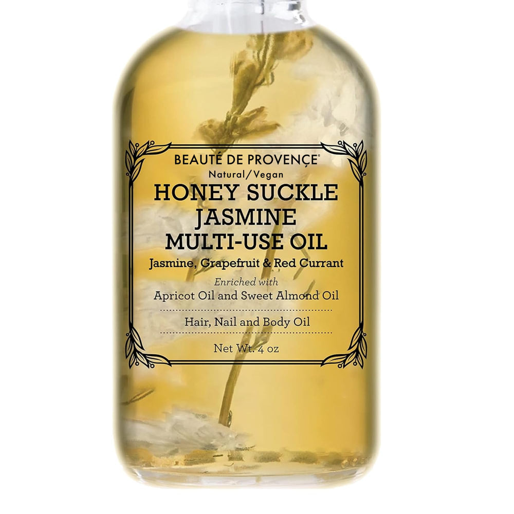 BEAUTE DE PROVENCE — bouteille d'huile multi-usage prête à hydrater visage et corps.