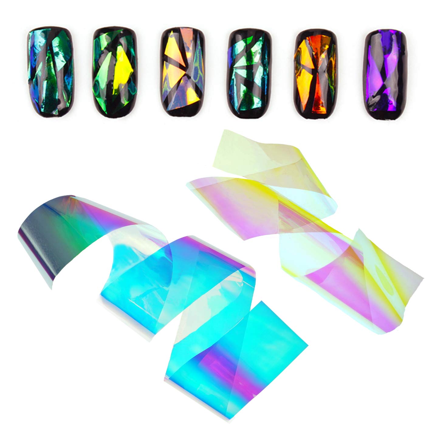 Beauté Galleria effet irisés sur les ongles pour un look tendance.