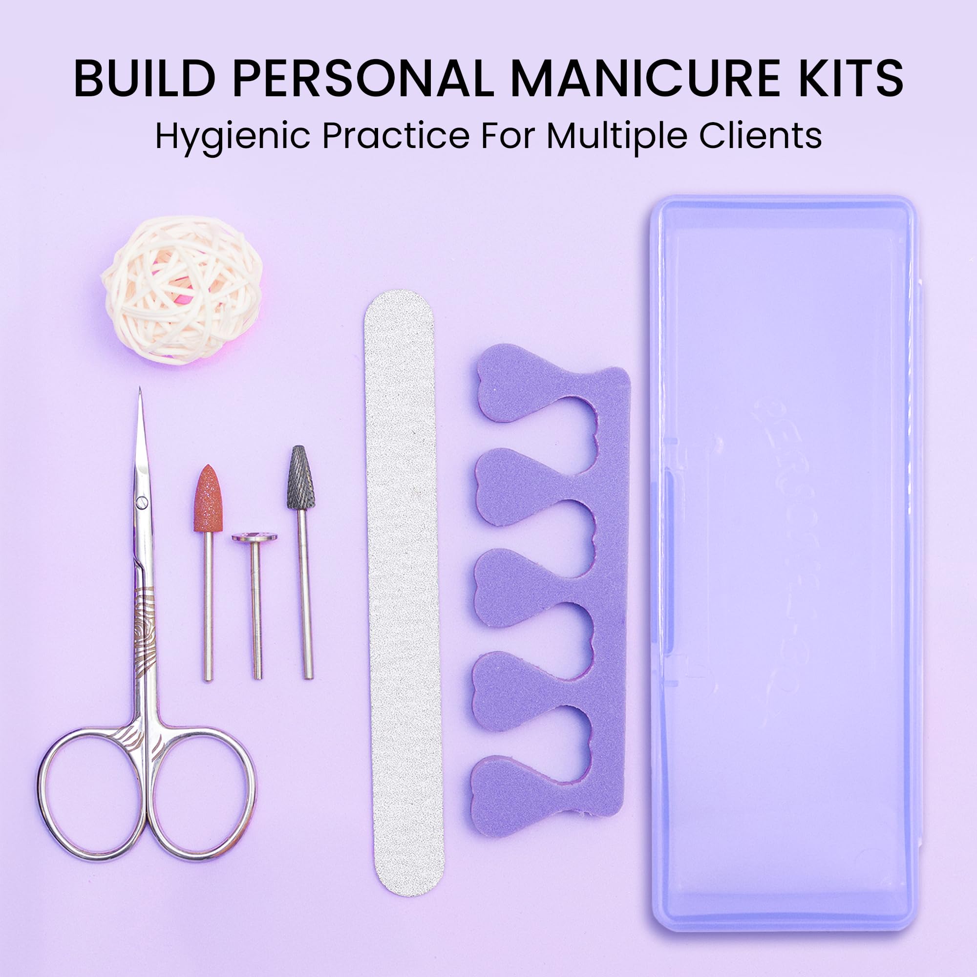 Matériau plastique léger et durable en violet pour usage professionnel