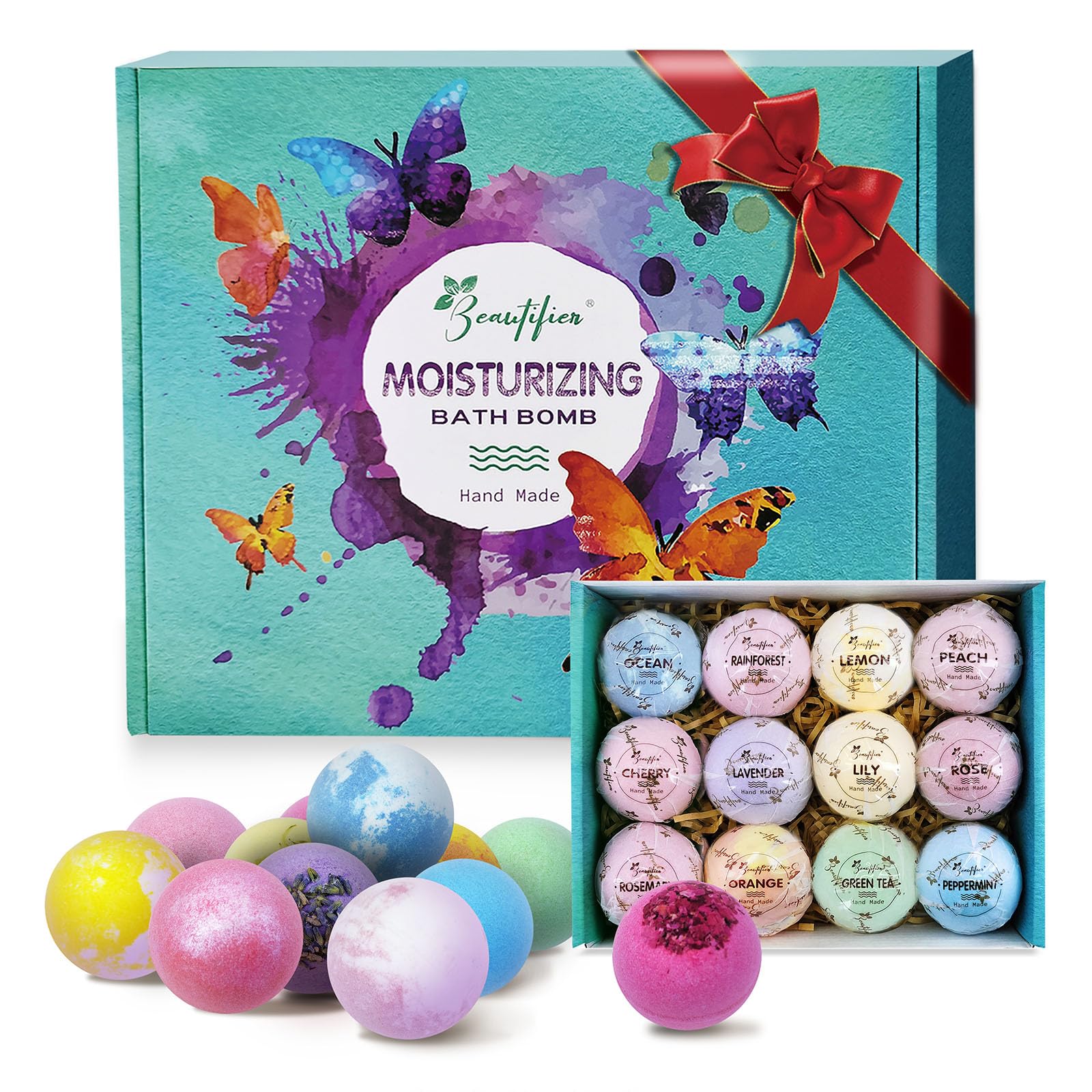 Bombes Beautifier Life avec designs variés pour une expérience spa à domicile