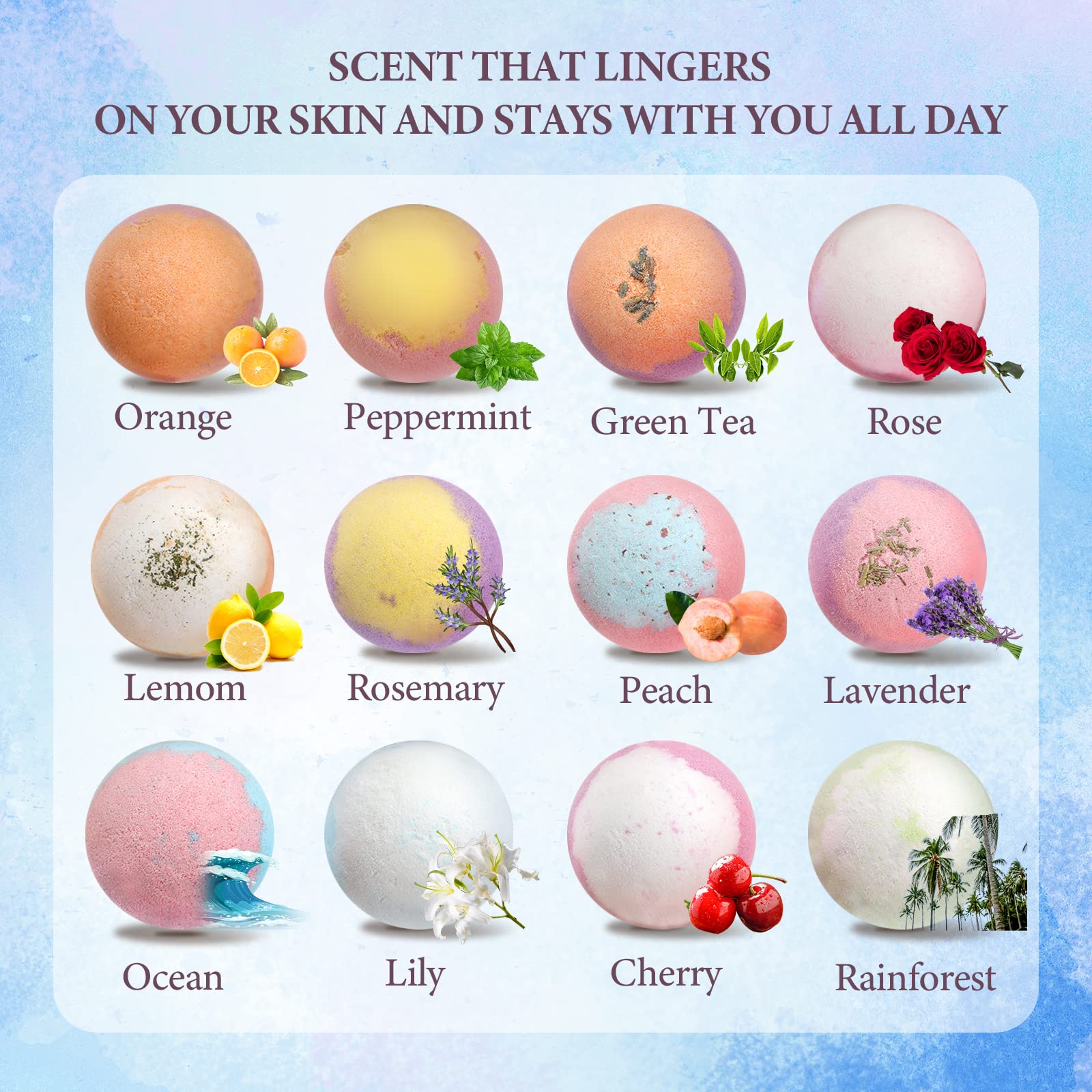 Bombes Beautifier Life avec perles et paillettes scintillantes