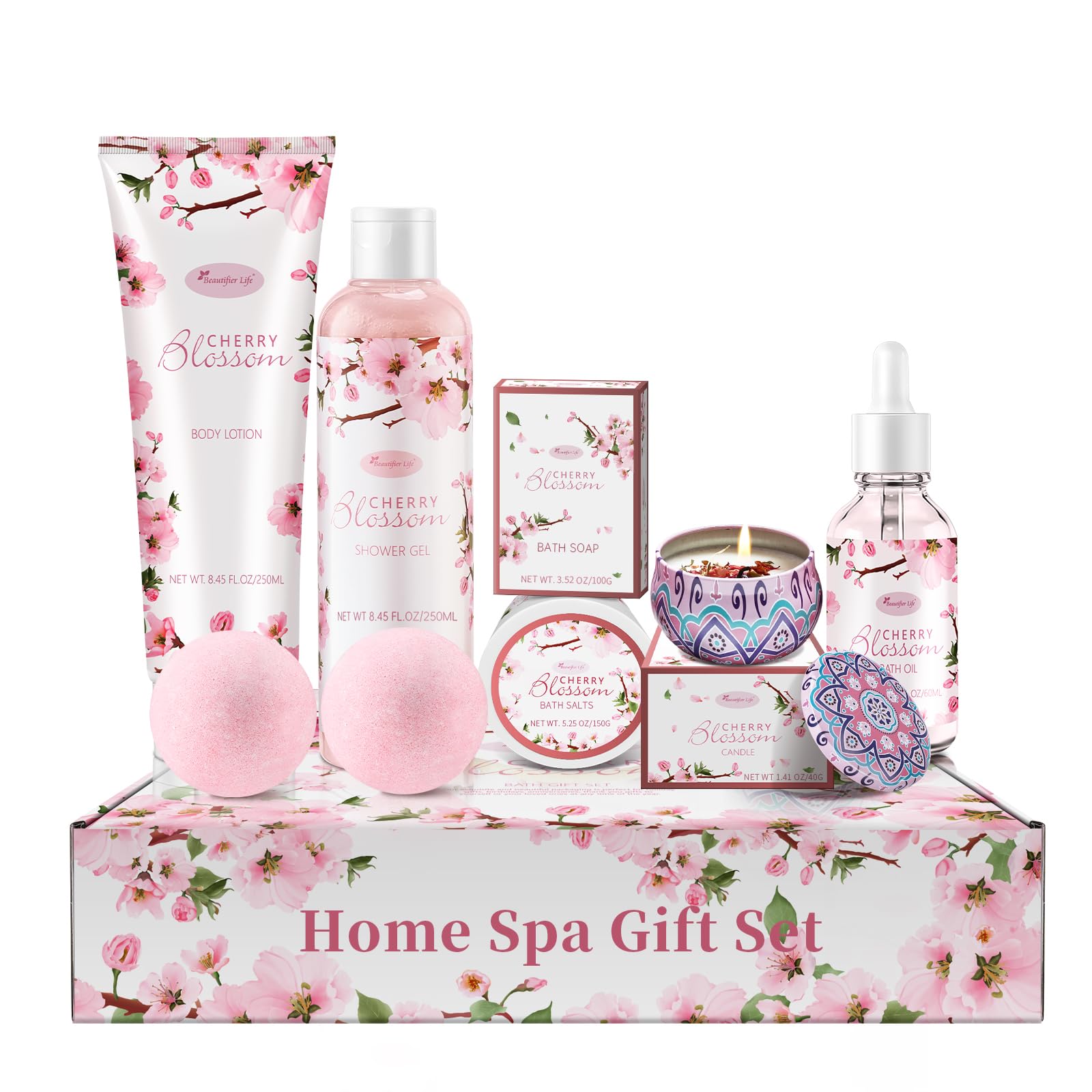 Beautifier Life Parfum Fleur Cerisier – parfum floral apaisant et élégant.