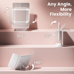Beautifive miroir avec grossissement 7x/5x/1x pour détails nets.
