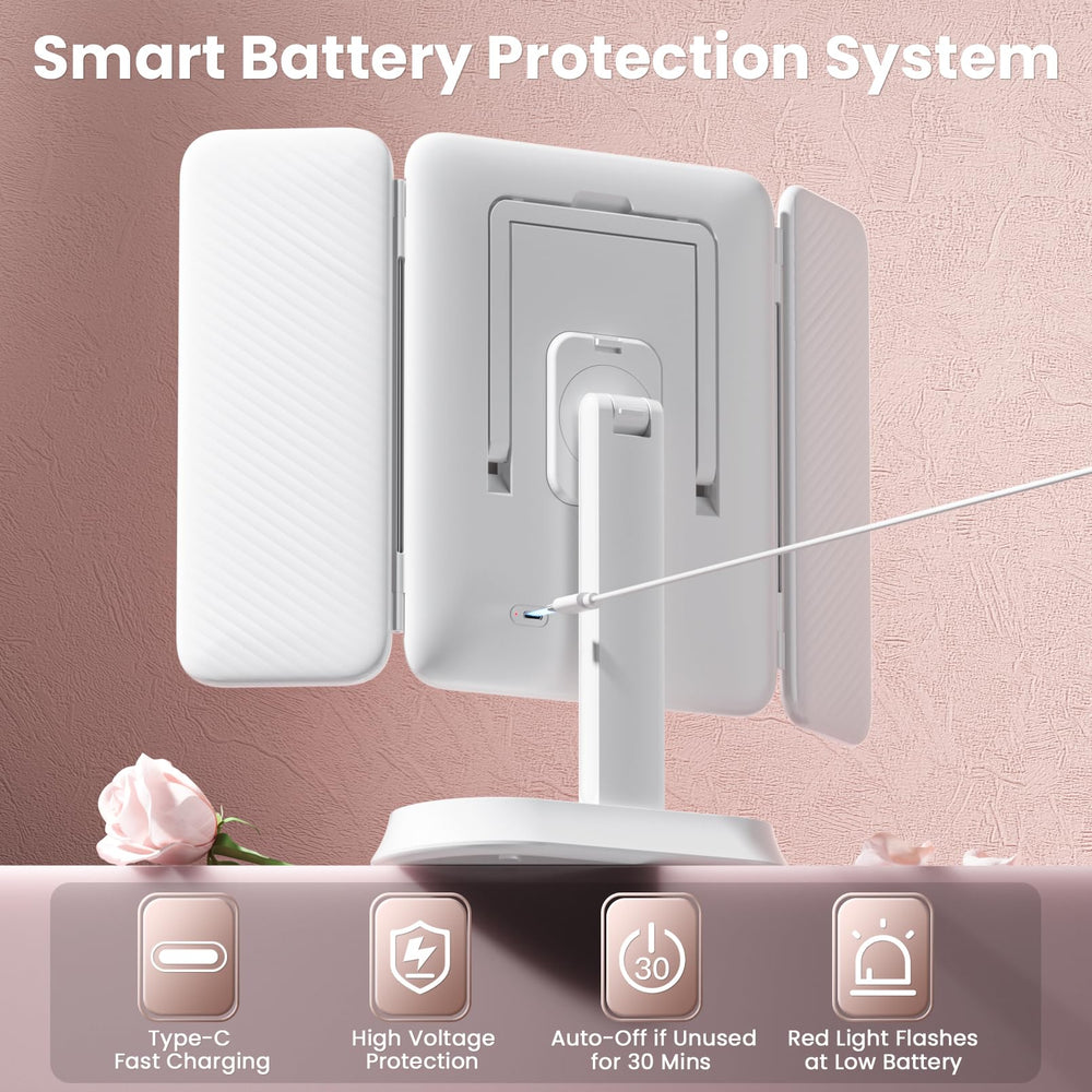 Beautifive miroir design ABS, élégant et durable.